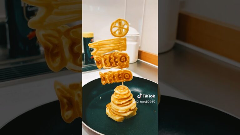 【#パンケーキアート #こいのぼり 】#こどもの日 #ホットケーキ #簡単 #レシピ #作ってみた #pancakeart #challenge #pancakes #childrensday