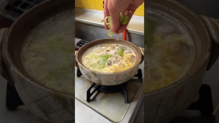 【白だし】鶏雑炊