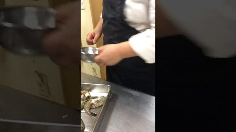 2019-07-22 アトリエデリス料理教室③ エビの背ワタ取り