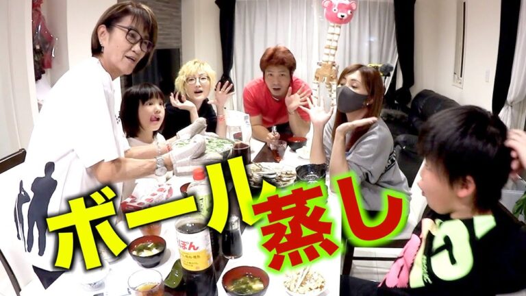 【晩ごはん】柳葉魚大量と茶碗蒸しならぬボール蒸し！