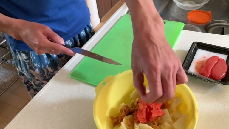 【孤独のキッチン】たらこポテトサラダ