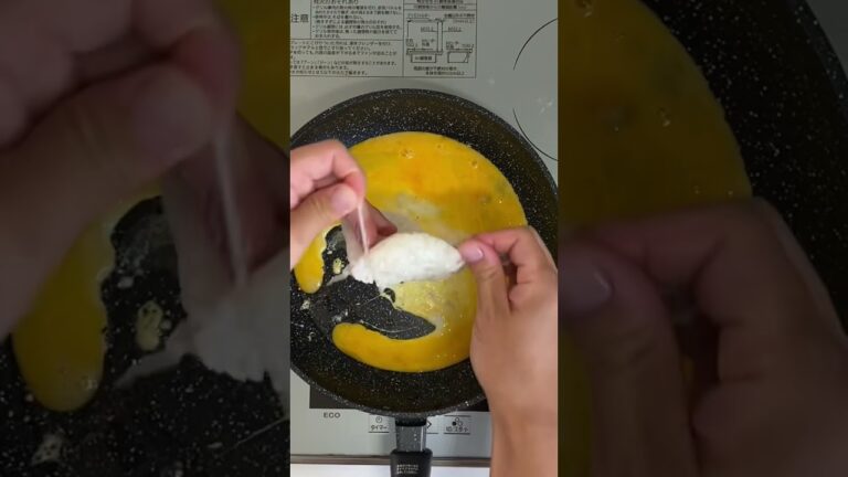 【父ちゃんの昼飯3】思いつき味付けで、キムチチャーハン