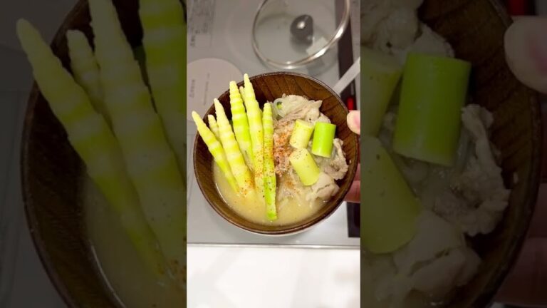 たけのこ汁を作ってみた！