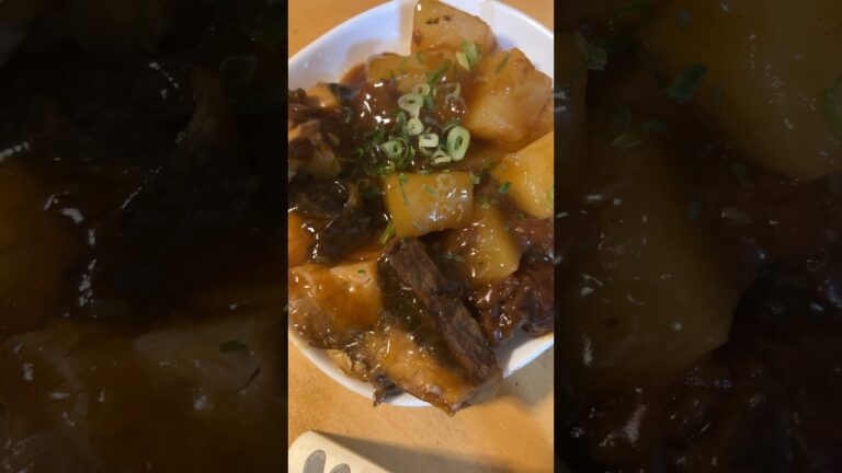 ずぼらな時短とろみぶり大根　#shorts #ぶり大根　#料理　#料理動画