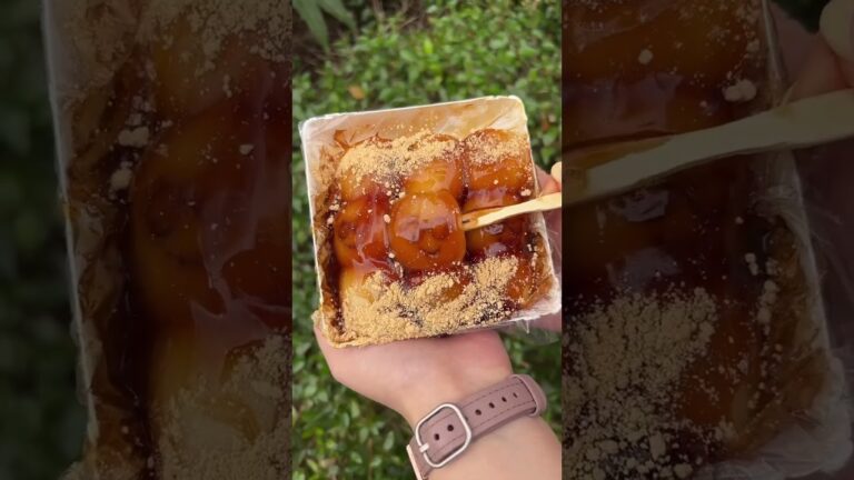 #Short 【京都四条　みMITARASHI DANGO】⁡ #instafood #japantrip #japanesefood