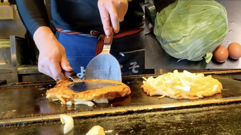 小麦粉を使わないお好み焼きを作ってみた！グルテンフリーで体質、肌質改善？
