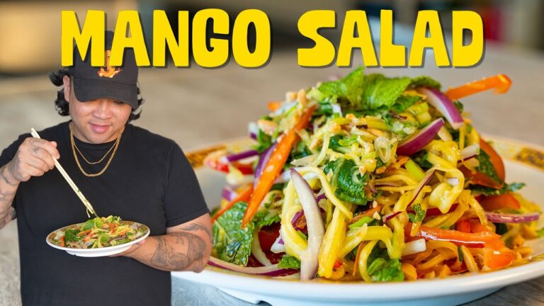 The Perfect Summer Salad in 15 Minutes - Goi Xoai / Mango Salad