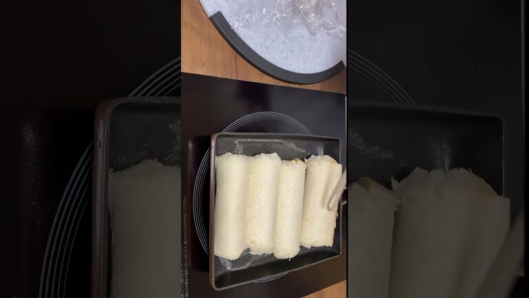 フライパンでホットロールサンドイッチ作り方／ハムチーズ食パンレシピ