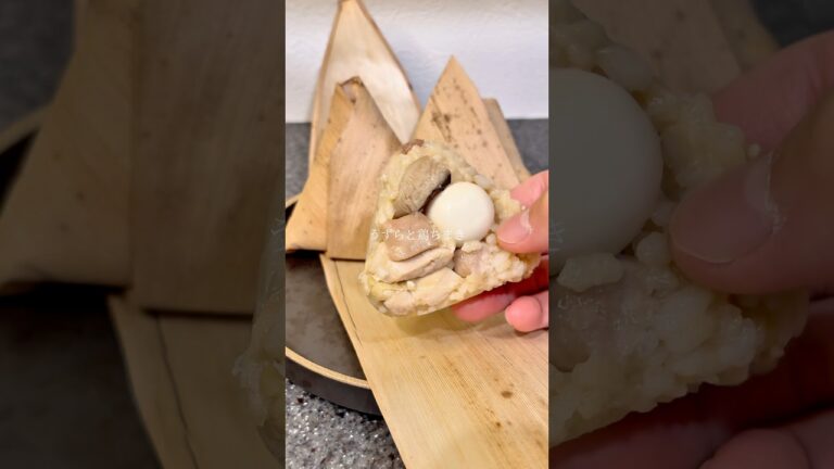 レシピ詳細は↓↓↓【551風うずら鶏ちまき】