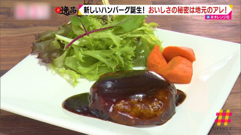 ＯＲＡＮＧＥ　＃逸品　こんにゃくハンバーグ