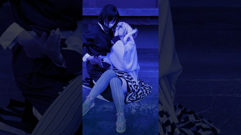 鬼滅の刃コスプレ　傷あり！#鬼滅の刃 #コスプレ #demonslayer #kimetsunoyaiba #cosplay #demonslayercosplay #比較動画