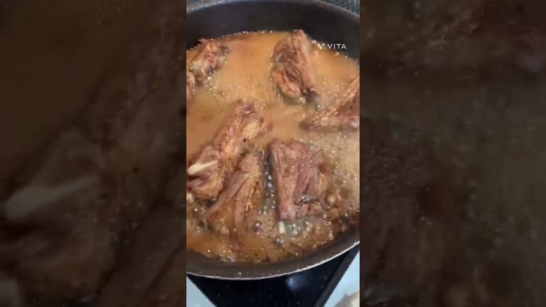 簡単スペアリブのコーラ煮作り方