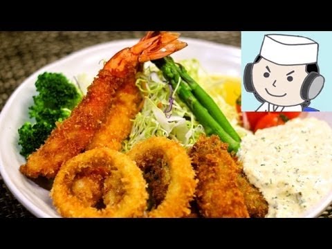 Breaded Assorted Seafood ♪　ミックスフライ♪