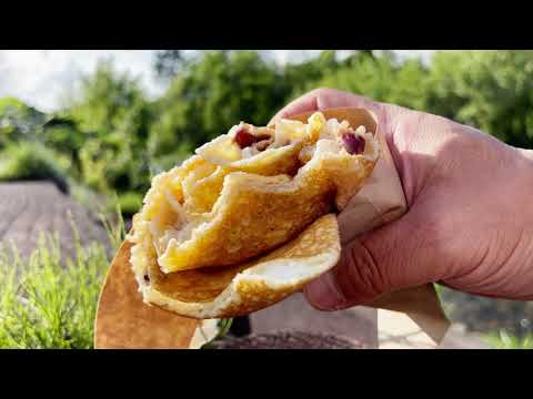 あずき白玉北海道産米粉クレープと強酸味のアイスコーヒーの奇跡