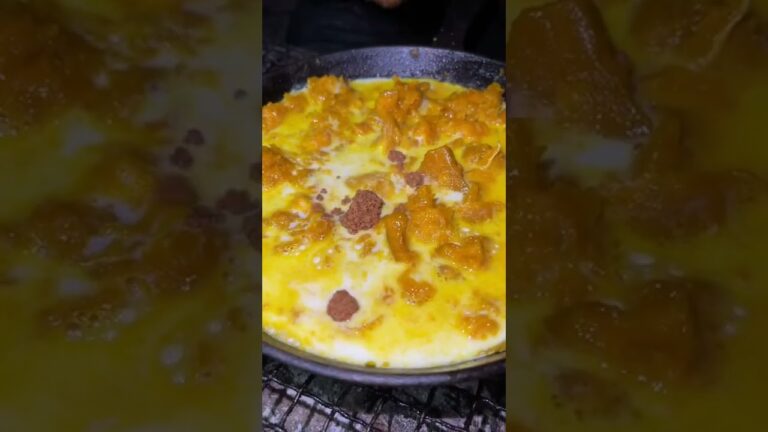 かぼちゃシチュー食べるぞー！【キャンプ飯】 #shorts