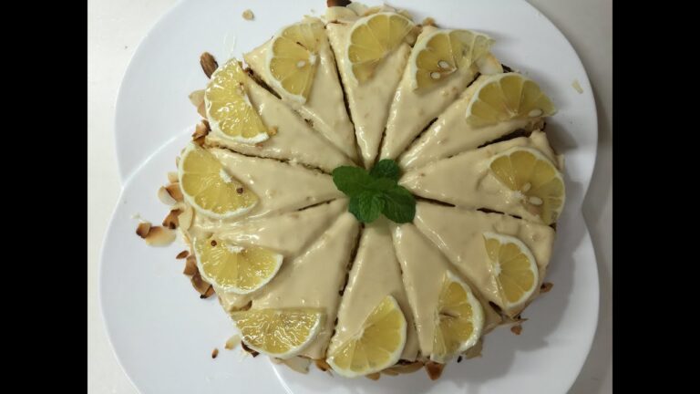 夏のカスタードケーキ 〜 ガトーシトロン