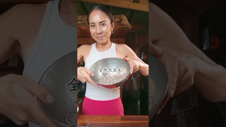 🥢甘辛ピーナッツソース蕎麦サラダ🥢