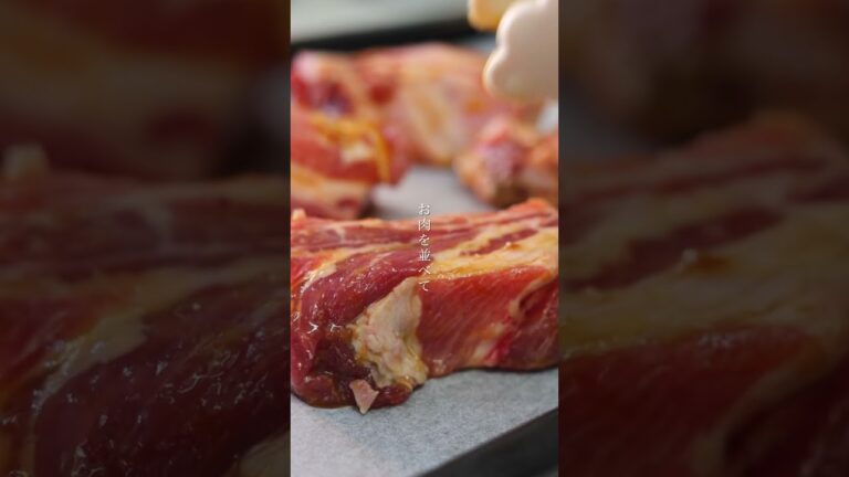 秒でなくなる悪魔のスペアリブの作り方