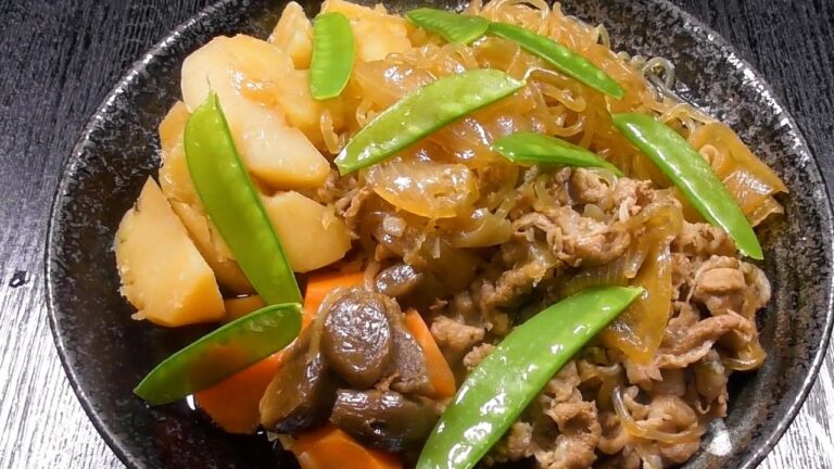 新定番！？黒にんにくで旨さ倍増の肉じゃが