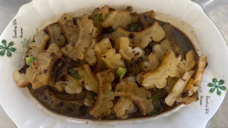 《初心者でもできる！！》台湾料理-トウチとゴーヤの炒め@RubyChen213