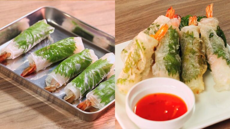 カリカリ！もちもち♥ 生春巻きエビフライ｜C CHANNELレシピ