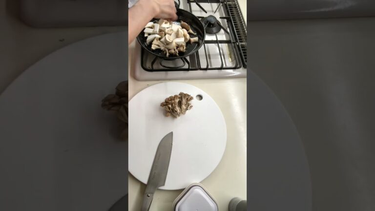 粒マスタードとキノコのカマンベールチーズ焼きは#shorts