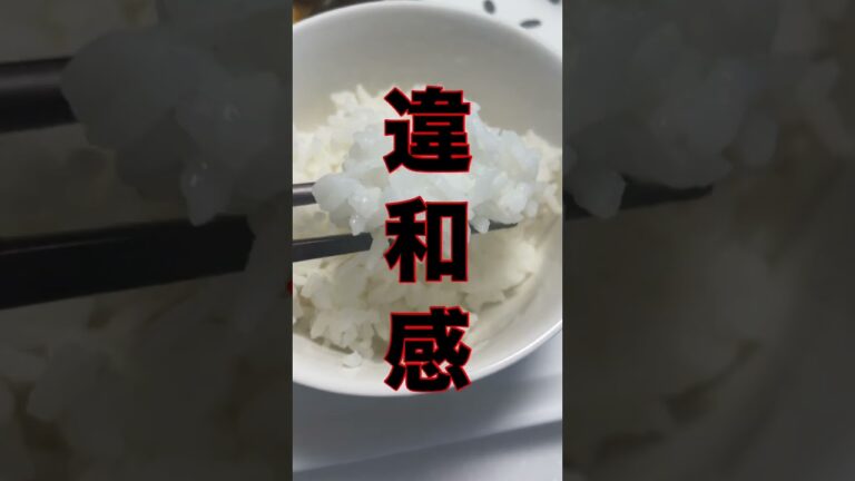 アメリカ産米食べた正直な感想#shorts