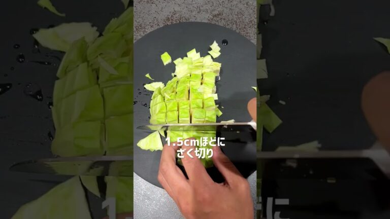 【ズボラ痩せ飯】止まらない！和風ロールスローサラダ