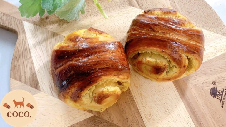 🌰秋の味覚！自家製マロンクリームパン