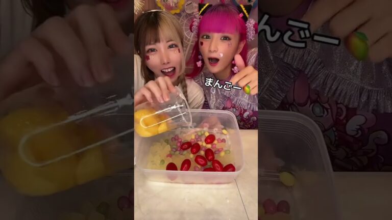 ベビタッピで出来たフルーツポンチがジャイアンの鍋みたいになったwwww #shorts