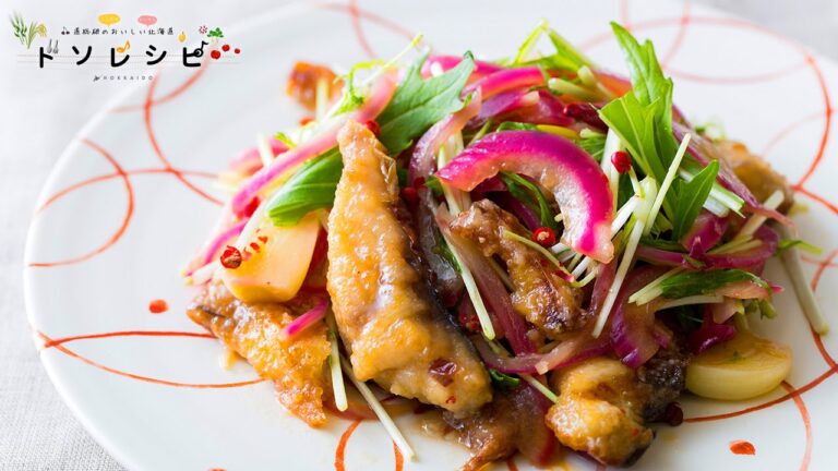 塩さばホエー仕込みエスカベッシュ