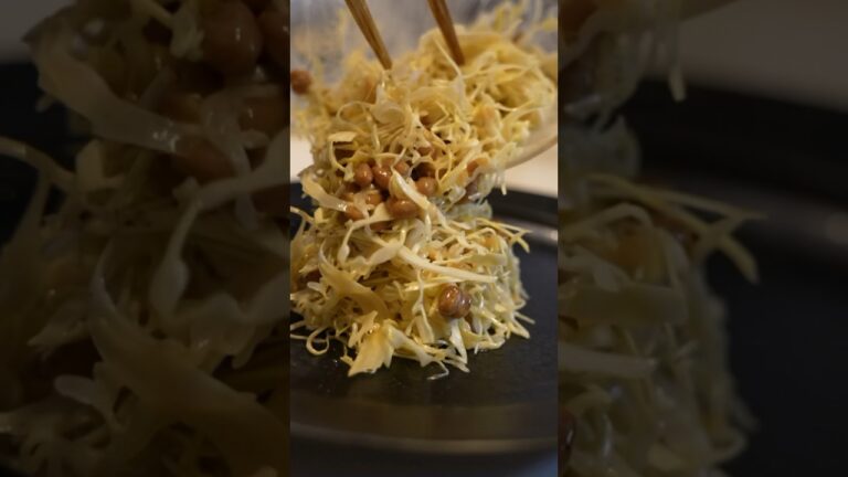 ループ納豆キャベツ#shorts #ダイエット