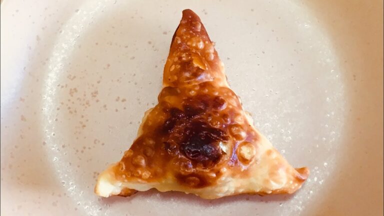 インドの揚げ餃子サモサを作ってみた