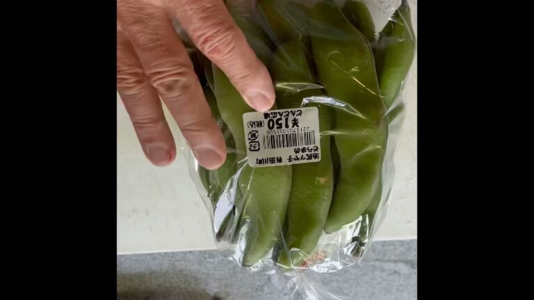 焼きそら豆のレシピ