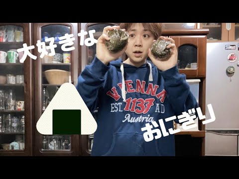 半熟煮卵おにぎり、作ってみました^_^