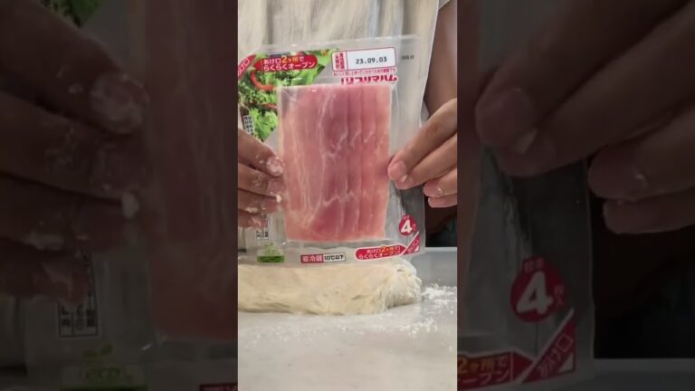ベーコンオニオンぱん🧅🥓#baking #bread #パン