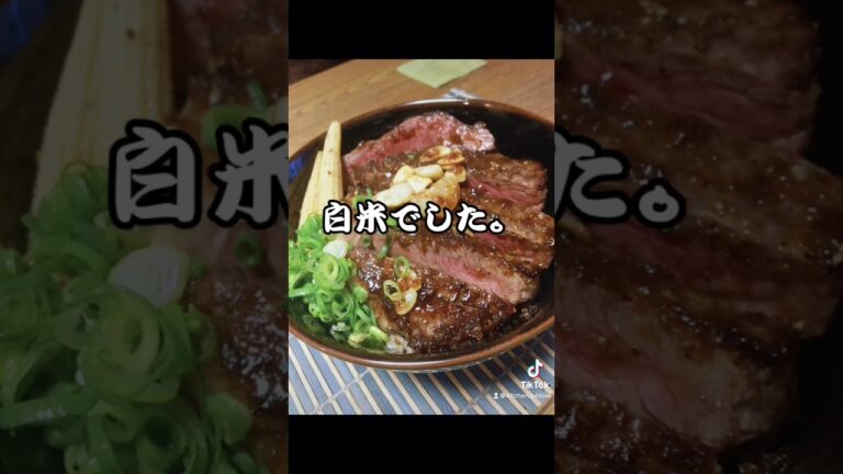 【にんにくと一夜を共にした肉】#shorts #にんにく #ステーキ丼 #食材の気持ち