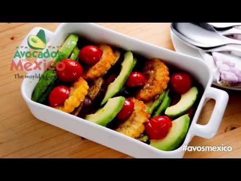 アボカドと夏野菜のオーブン焼き