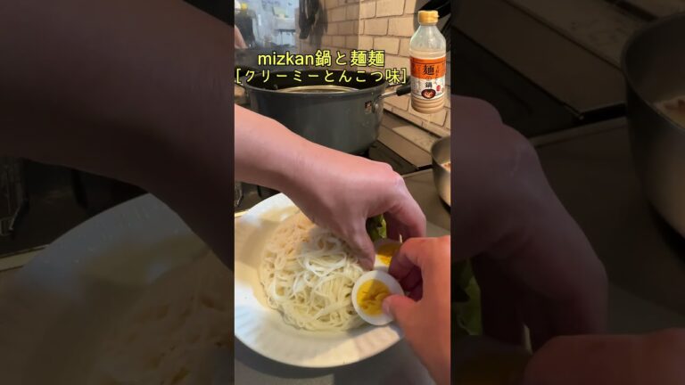 【忖度なしの調味料紹介】大好きだし。麺と鍋クリーミーとんこつ #shorts