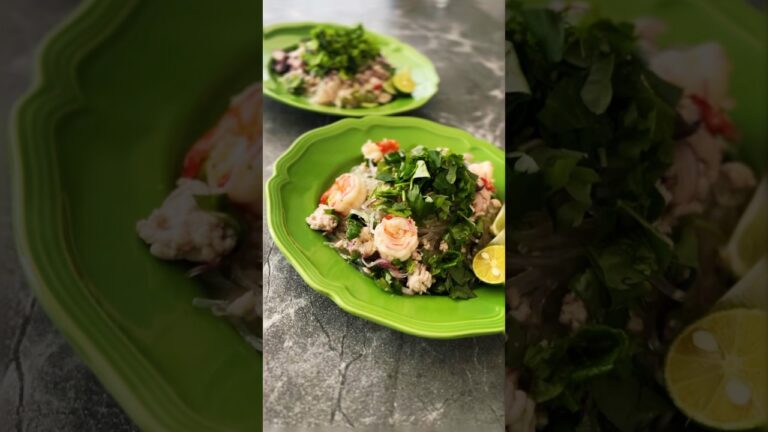 【爽やかな辛味と酸味がクセになる！】ヤムウンセン