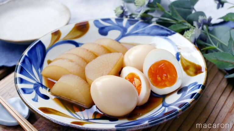【大根と卵の煮物】大根が美味しい時期におすすめレシピ！材料2つでボリュームおかず♪｜macaroni（マカロニ）