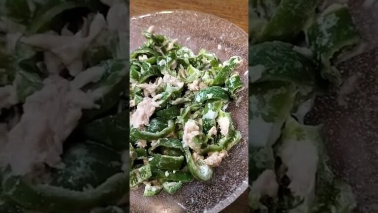 ピーマンのシーチキン和え　22 09 04　＃Shorts