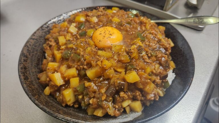 【無水キーマカレー】作ってみたらもはやカレーなって草