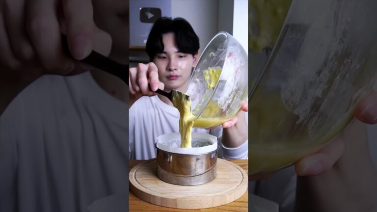 簡単すぎるバナナケーキ作り方！ #shorts