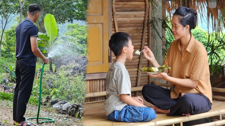 Nu quietly carried out her revenge plan when she saw Lien happy with Nam and Phong.