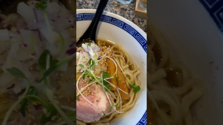 さんぼ　油そば　魚介系