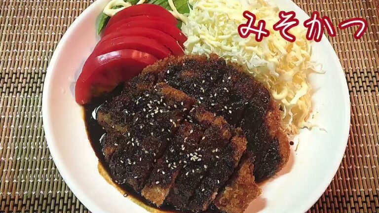 今日メシ／自家製甜麺醤を使って、🐽味噌カツに🐖