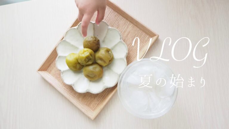 ［梅シロップ完成］夏のはじまり