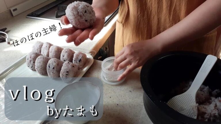 【ほのぼの主婦！】十六穀米おにぎり/お家！ワンプレートランチ