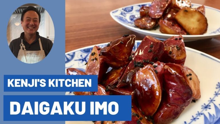 Daigaku Imo (Candied Sweet Potatoes) (大学芋）